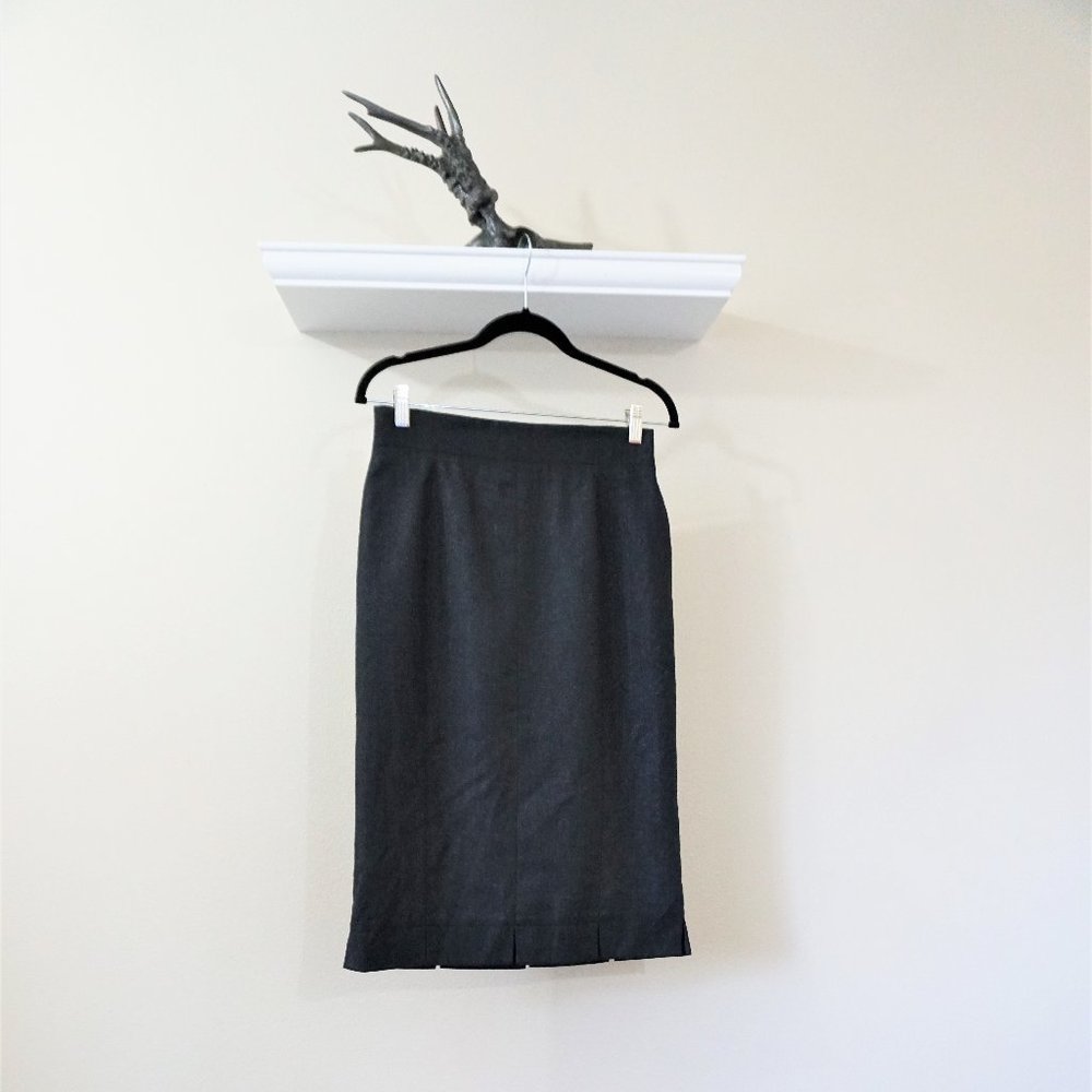 Escada Wool Cashmere Silk Blend High Waist Pencil